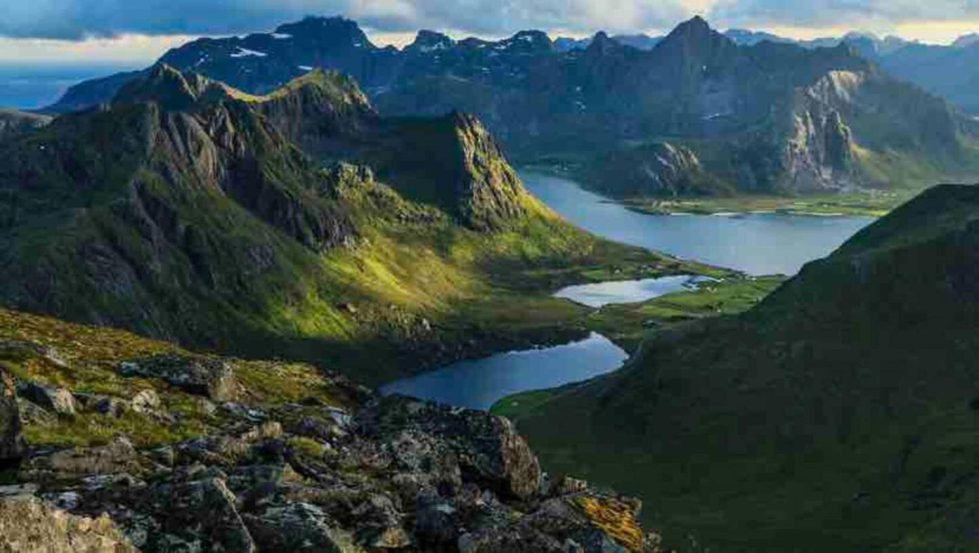 Big House In Amazing Napp, Lofoten Экстерьер фото